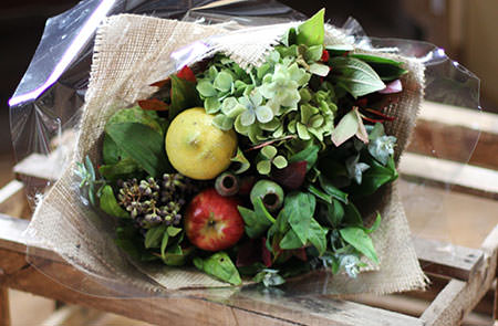 Christmas on the doorstep and Flowers in your vase.